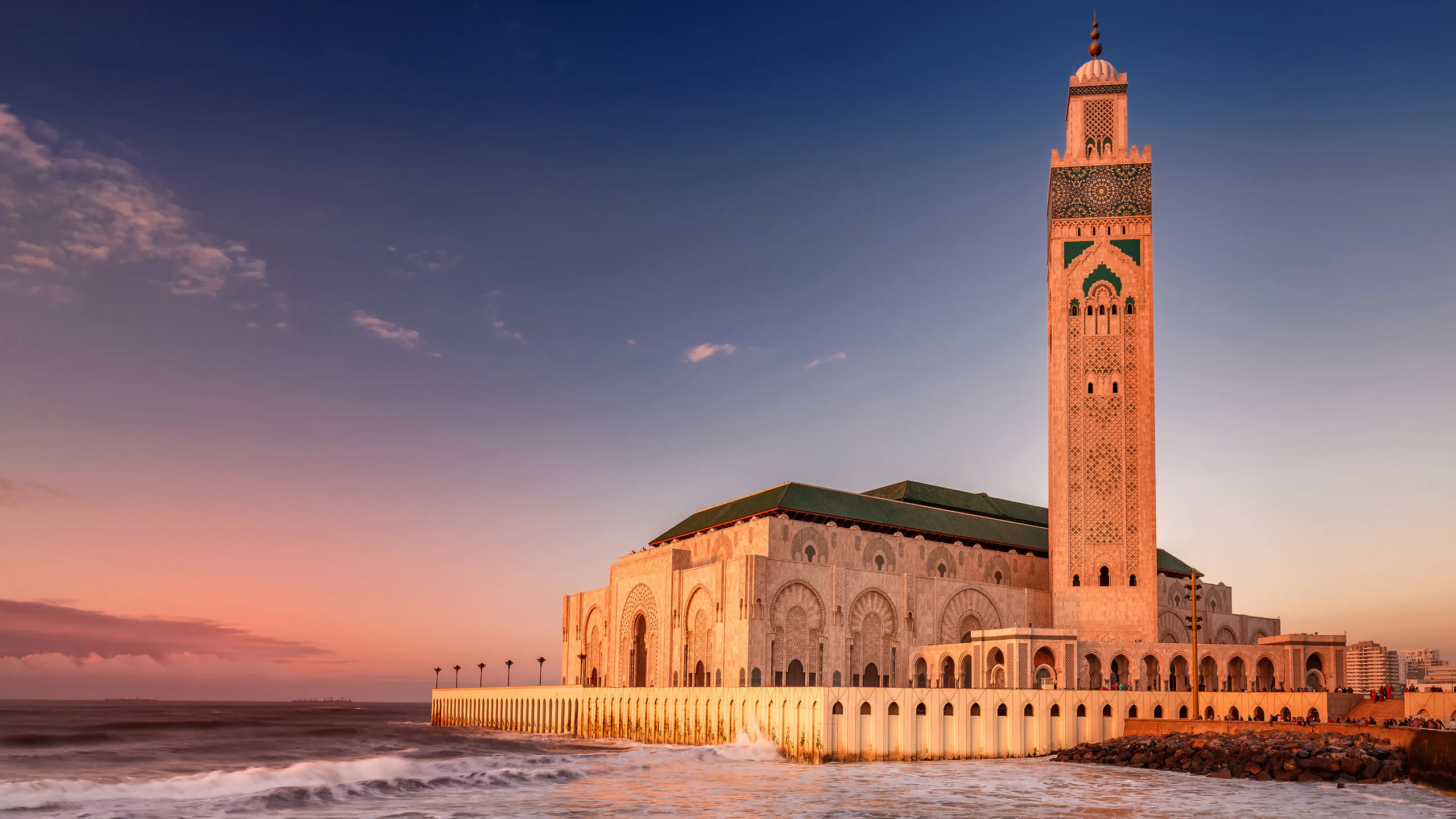 14 Days Morocco Itinerary - Hassan II Mosque Casablanca
