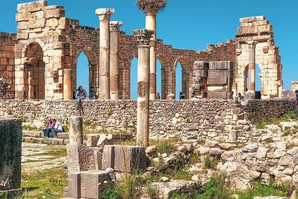 Volubilis Ruins - Roman Archaeological Site