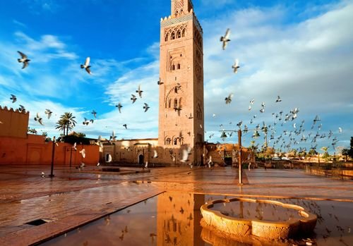 6 Days Morocco Itinerary from Casablanca - Koutoubia Mosque Marrakech