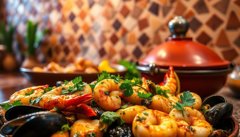 seafood chermoula